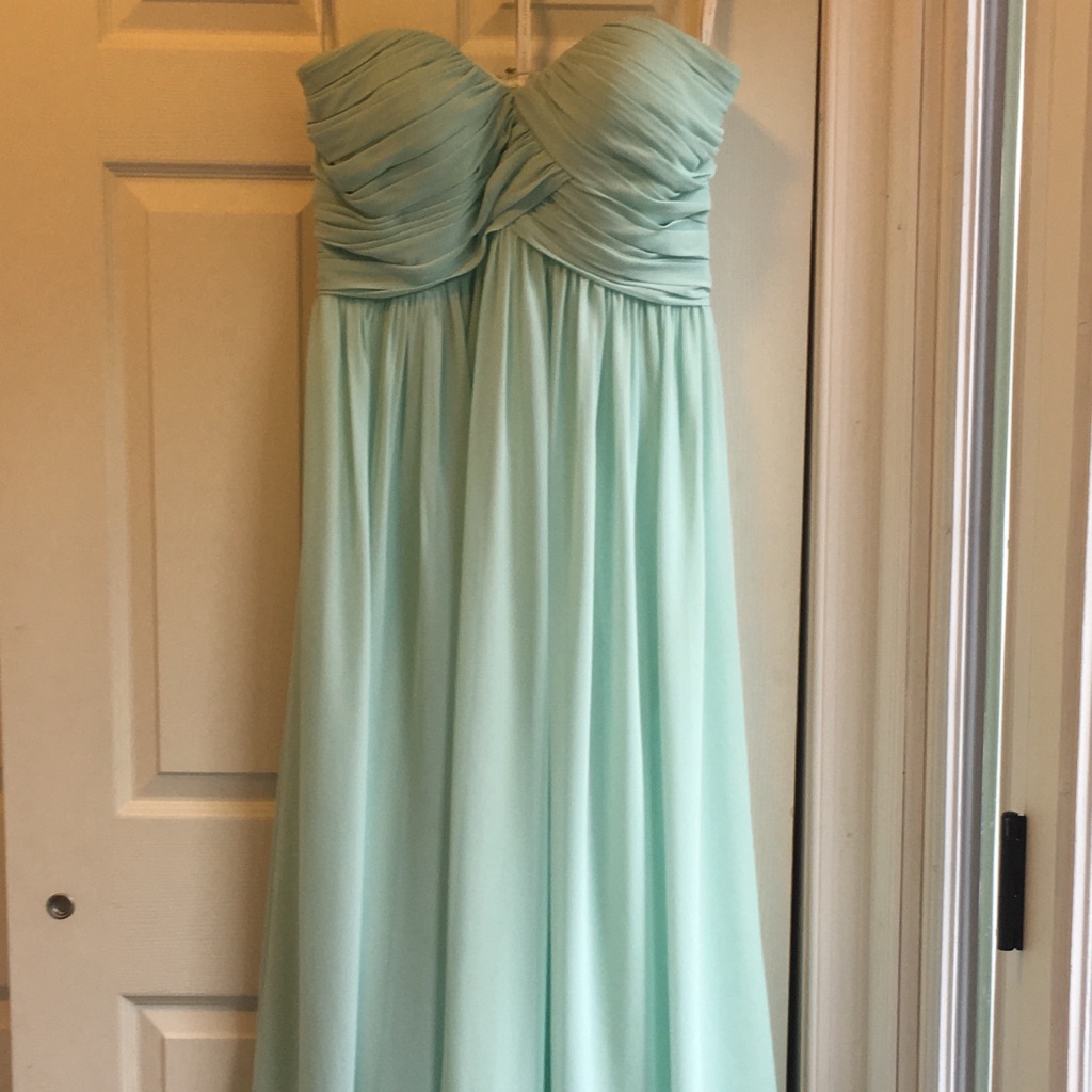 Bill Levkoff Mint Dress Size 14